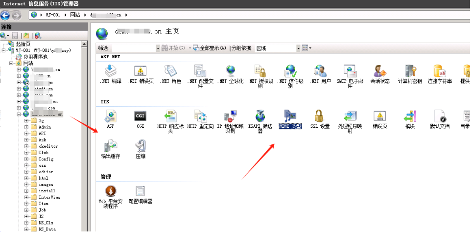 网站动画不播放，设置IIS支持MP4教程